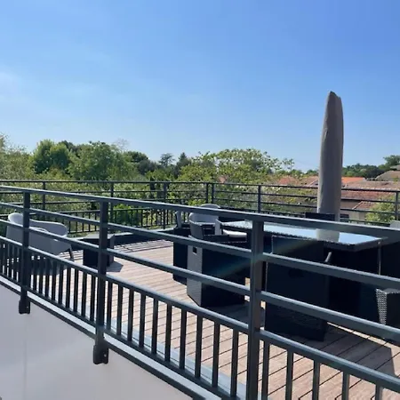 Lejlighed 6 Personnes Avec Grande Terrasse Plein Sud Climatise Bassin D'arcachon